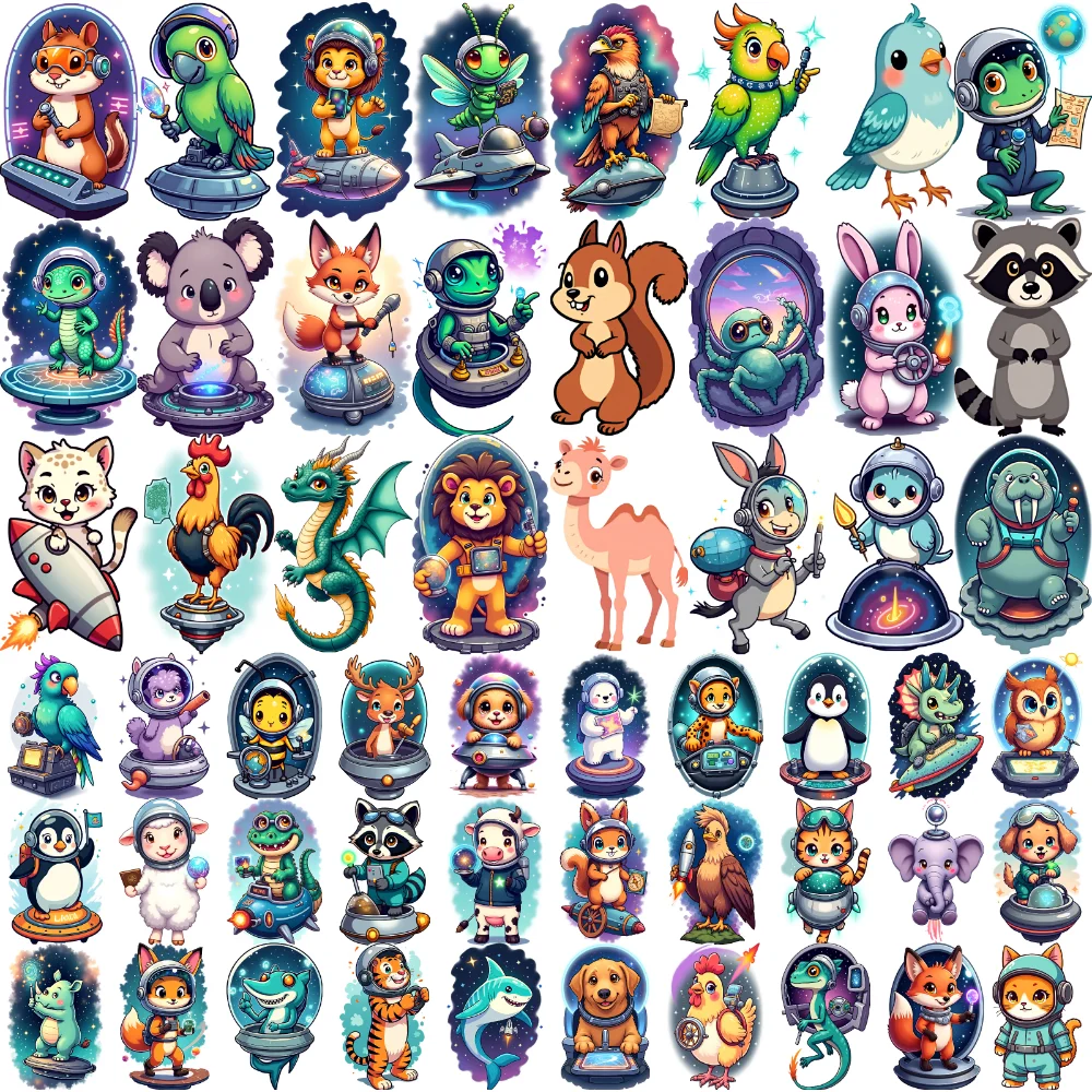 

54 шт., временные татуировки, наклейки с животными, водонепроницаемые, долговечные наклейки для тела, милые наклейки с героями мультфильмов для щек