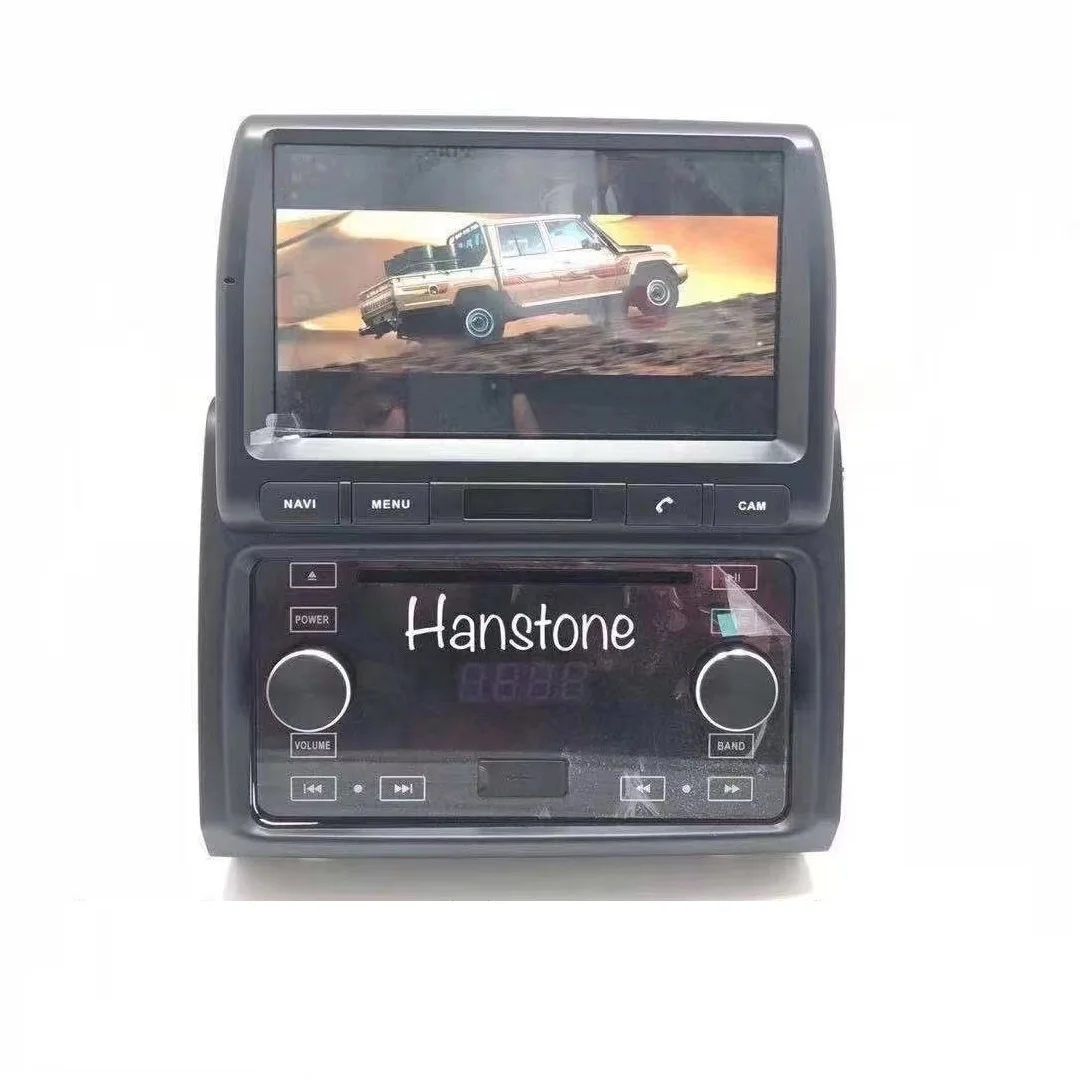 Lettore stereo DVD per auto Android per Toyota Land Cruiser Pick-up 2007-2020 con navigazione GPS per auto con lettore CD