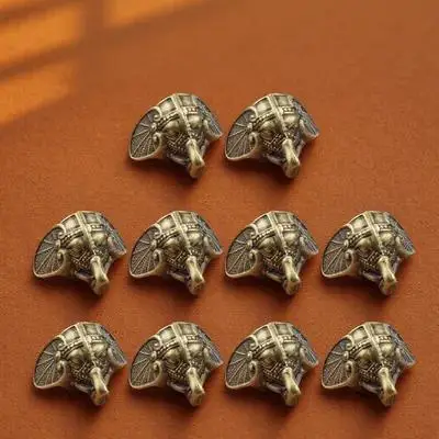 

10pcs Elephant Trunk Base Decorative Support Legs for Small Furniture Vintage Plastic Feet Replacement Jewelry Box