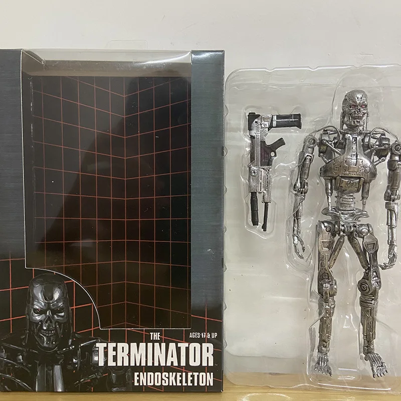 NECA The Terminator Endoskeleton T-800 PVC-Actionfigur The Terminator 2 Sammlermodell Spielzeug Bewegliche Montagepuppe – Detail 25