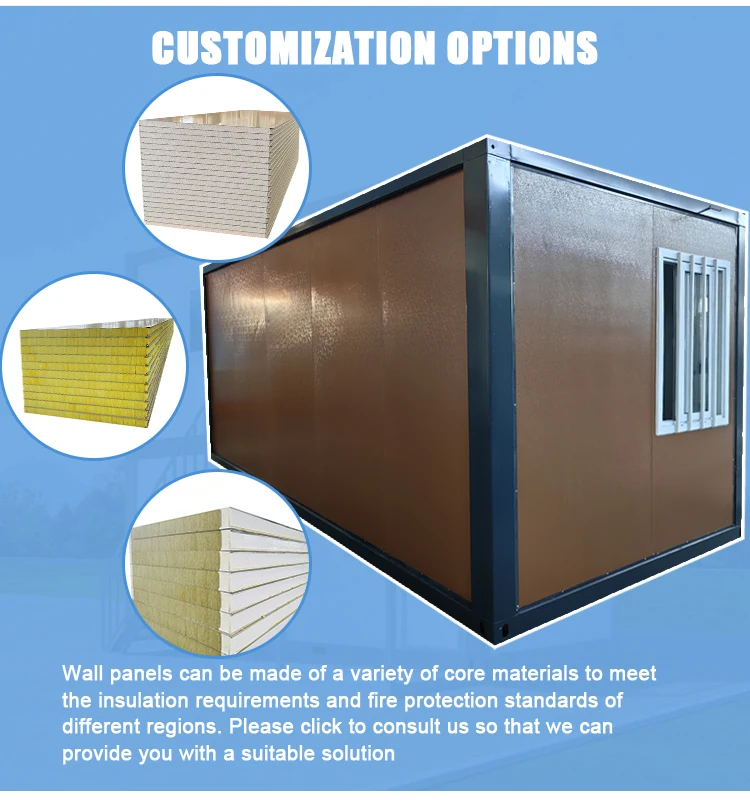 Houses Modular Home Portable House Foldable Container Home Folding Prefabricated House