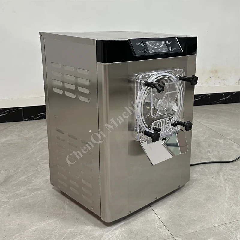 آلة الآيس كريم الصلبة الفريزر الفولاذ المقاوم للصدأ معدات الإنتاج التجاري الحليب الشاي متجر 45L / H آلة صنع الآيس كريم