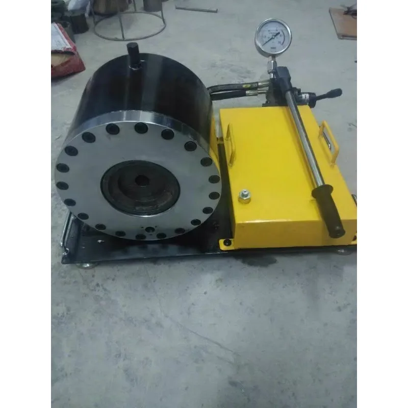 Machine de rétrécissement de tuyaux hydrauliques manuelle, fourniture professionnelle, Machine d'extérieur pour tuyaux en acier, offre spéciale
