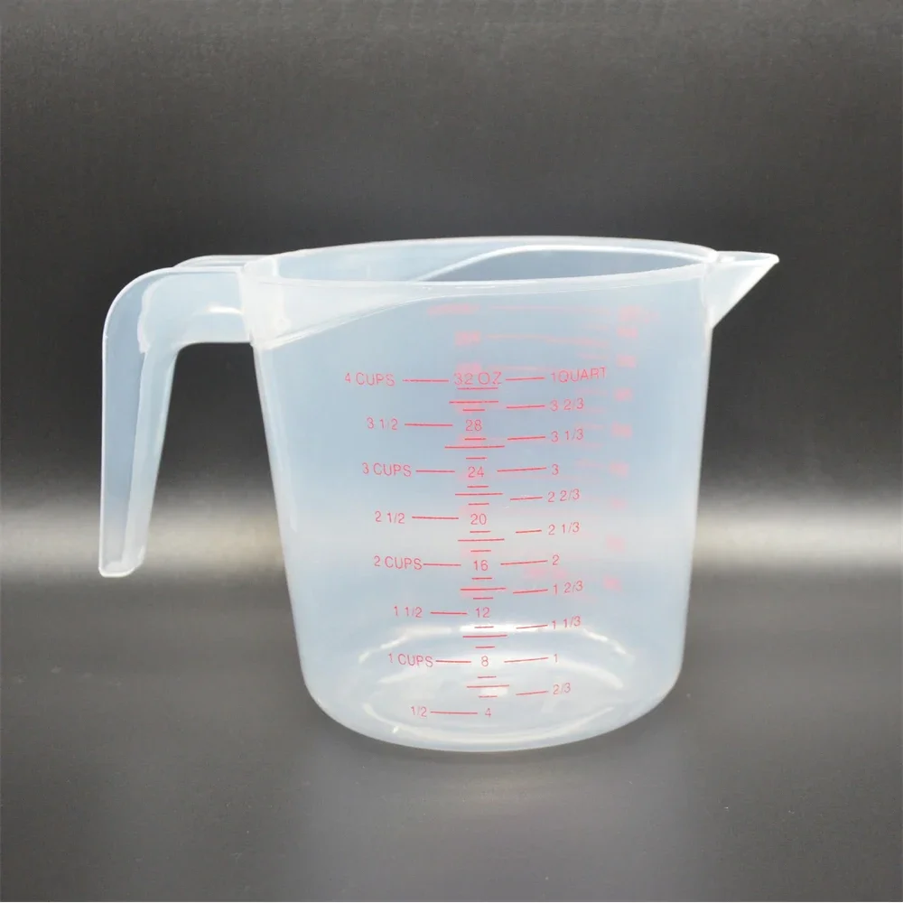 Baking Tools Food Grade Large Capacity Household Convex Mouth Measuring Cup Graduated Cup Measurement With Scale Kitchen Baking