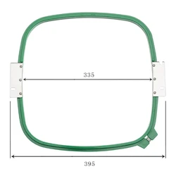 335MM × 335MM Embroidery Square Set Frame Embroidery Hoops Plastic Cross Stitch Hoop Sewing Machine Parts Accessories