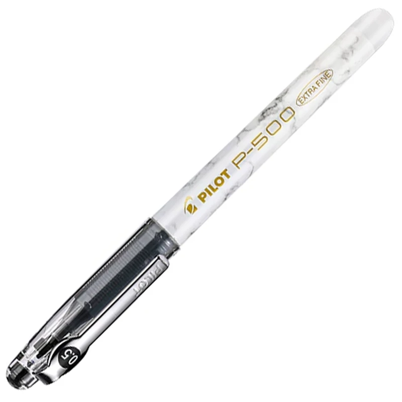 1 Stück Pilot Gold Series P500 Gelstift-Set Feine Spitze 0,5mm Flüssig-Gel-Kugelschreiber Signaturstift für Schüler, Prüfungen Schulbedarf – Detail 6