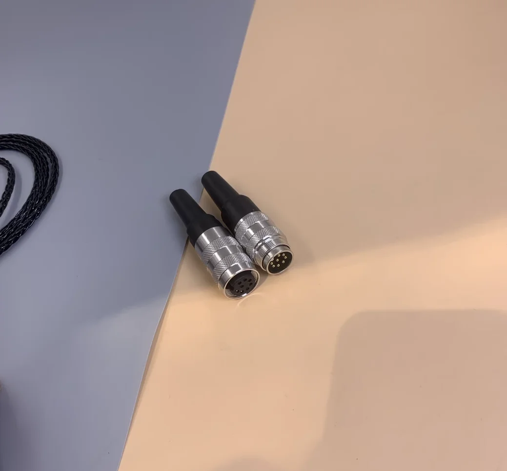 1 زوج 8PIN 8P 8 دبوس DIN ذكر أنثى M147/M149/M150 موصل قابس لميكروفون نيومان