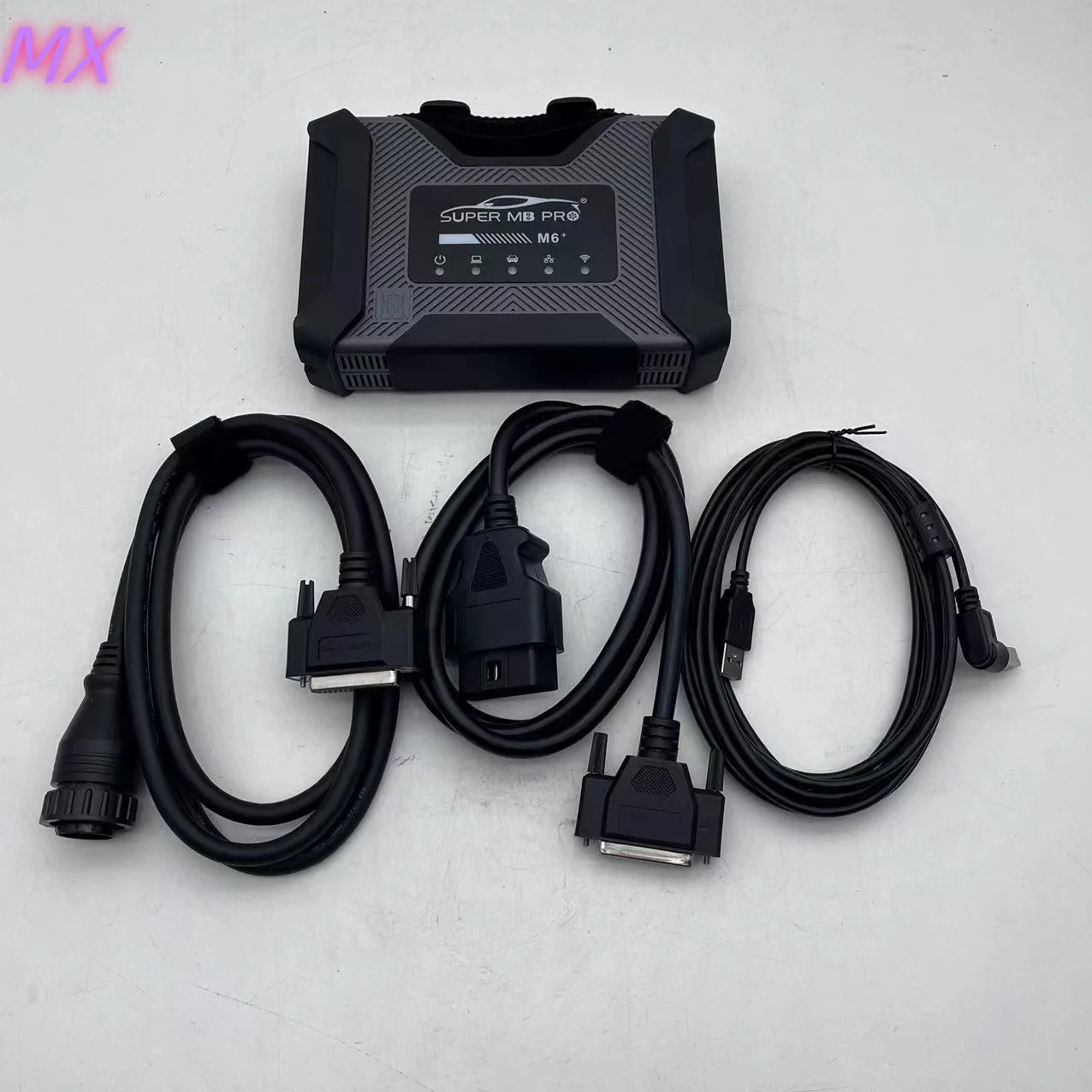 ALL NEW TEST CABLE ADAPTERS SUPER MB PRO M6+ BENZ TRUCK BUSES DIAGNOSTIC TOOL KIT