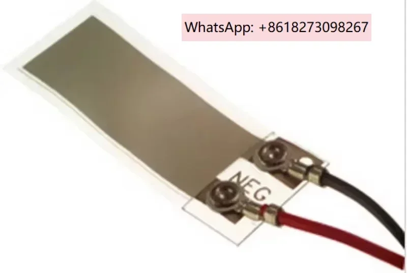 

Датчик ПВДФ ЛДТ1 028К пьезоэлектрическая пленка с красными и черными проводами ОК