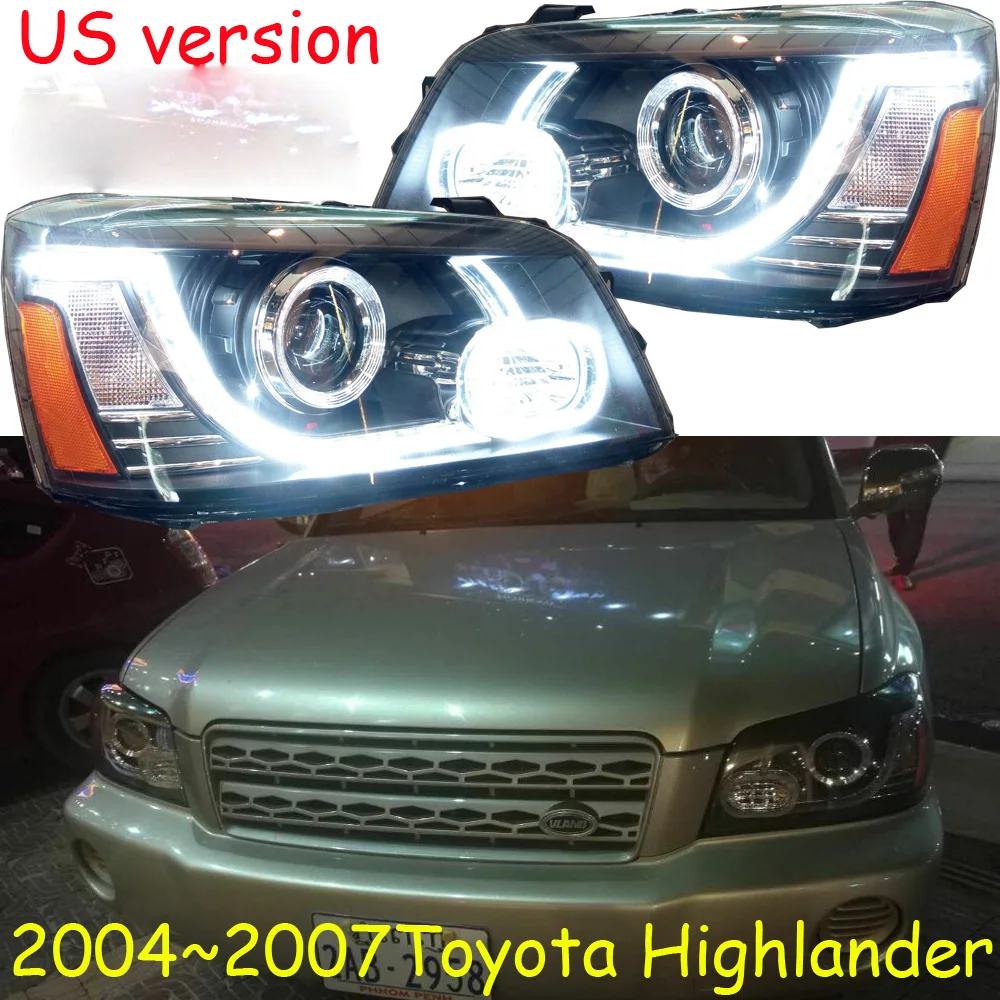 

HID,2004 ~ 2007, автомобильный Стайлинг для фотоламп, vios,corolla,camry,Hiace,sienna,yaris,Tacoma,Highlander, передняя фара