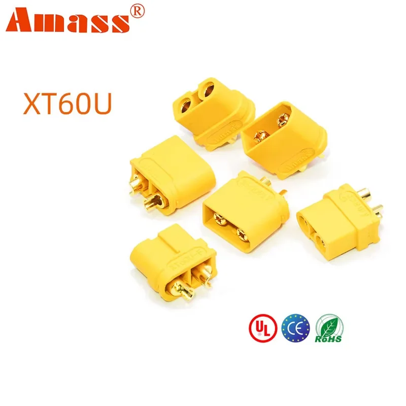 

5pair/10pcs Amass XT60U Male Female Bullet Connectors Plugs for Lipo Battery Upgraded XT60