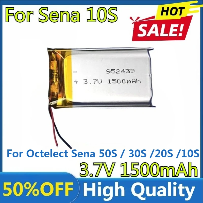 

New High Quality Battery for Octelect Sena 50S / 30S /20S /10S SMH-10S SMH-20S 50R SMART HJC10S 20S S10 S20 Octelect 20S
