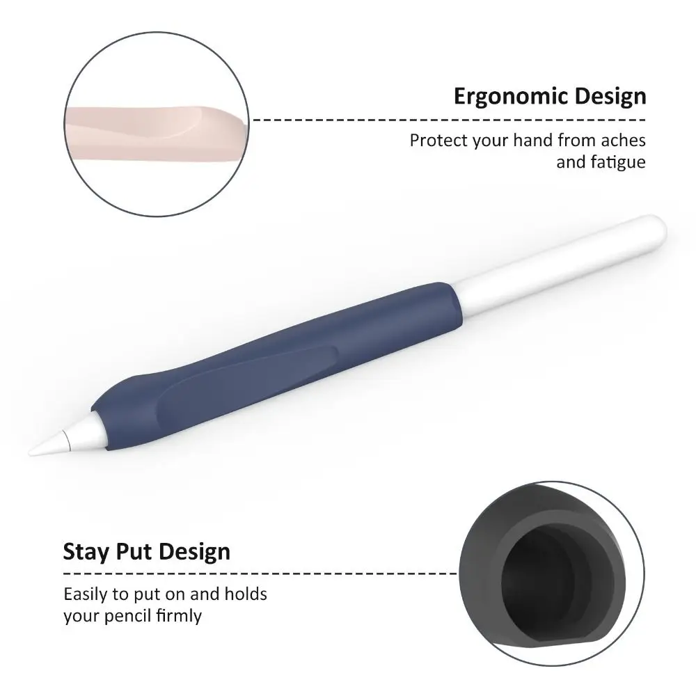 غطاء حماية مرن وقلم اللمس من السيليكون قابل للطي ومتعدد الوظائف لجهاز Apple Pencil Pro/2 Generation #3