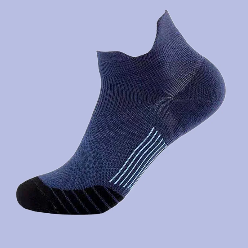 6/12 Pairs Sports Compression Socks High Elastic Nylon Colorblocked Men's and Women's Compression Football Socks New Men's Socks