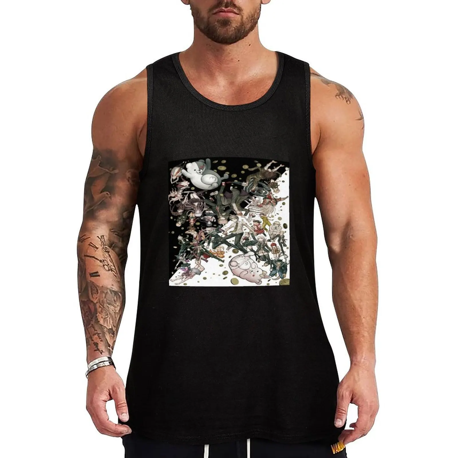 Danganronpa 1 & 2 Tank Top Workout Running Tank Top Lightweight Breathable Wear