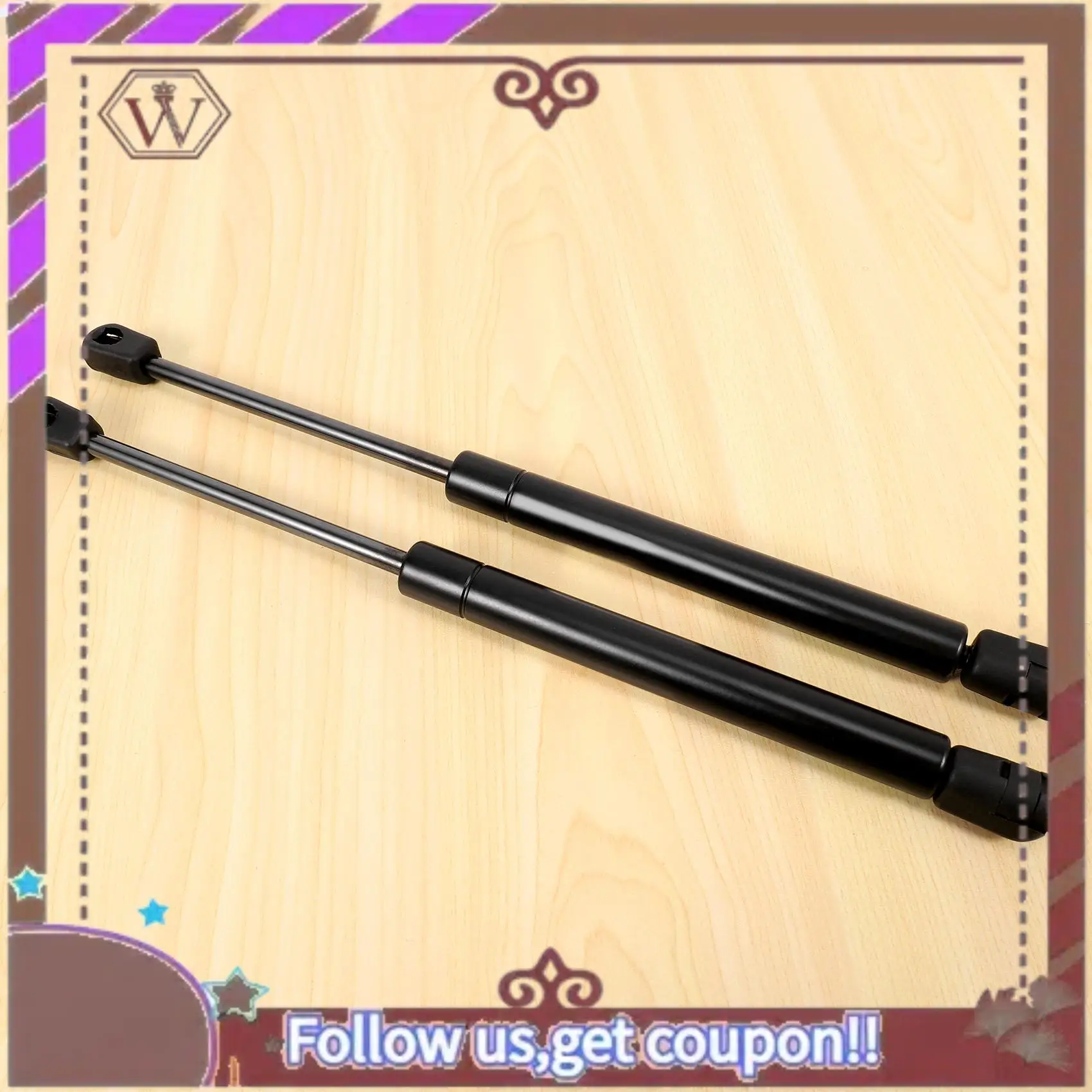 A57E-325Mm Extended Gas Struts For Toyota Hilux Iii Vii Pick-Up Replacement For 1921Vr Arb Canopy Rear Window Trunk
