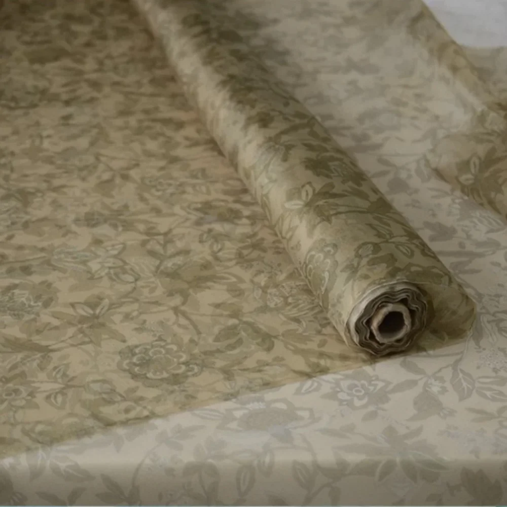 

Popular Good Printing Design High Quality Discount Price Stiff Comfortable Feeling Silk Organza Fabric for Women Wedding Dresses