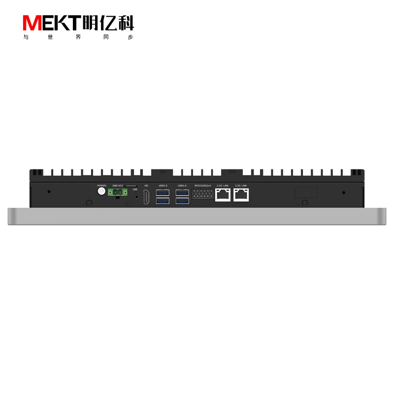 MEKT 18.5/15.6 Cal przemysłowy uchwyt ścienny pojemnościowy dotykowy typu All-in-One i3i5i7-11 generacji z wbudowanym tabletem z na zewnątrz wysoko połyskiem