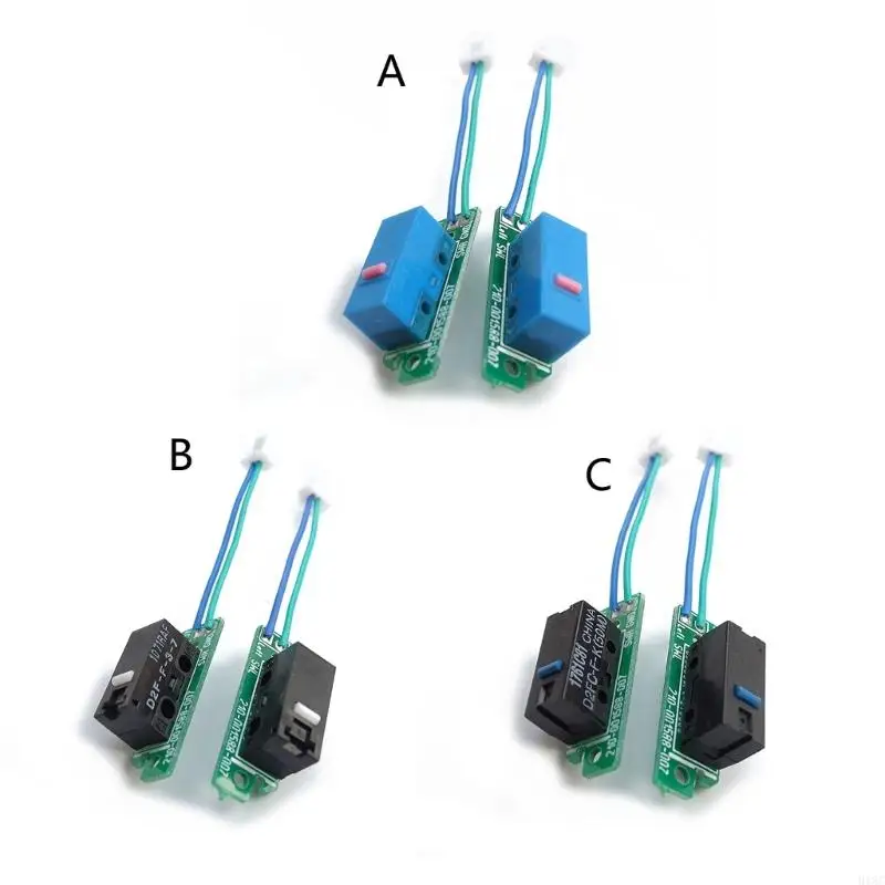 918C 2 Pcs/Pair Mouse Micro Button Circle Board 80M 50M 10M Clicks for Lifetim