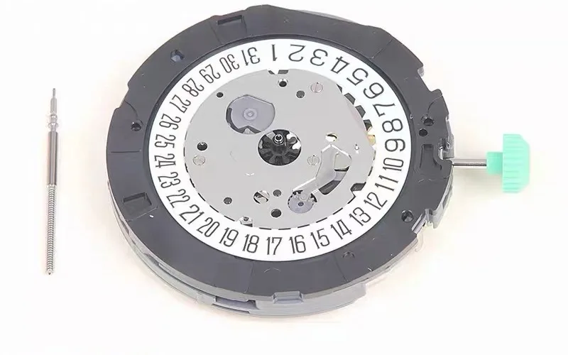 Movimiento de Reloj Cronógrafo de Cuarzo Miyota 0S20 Original, Movimiento Japonés Modificado OS20 Cronógrafo con Segundero y Batería