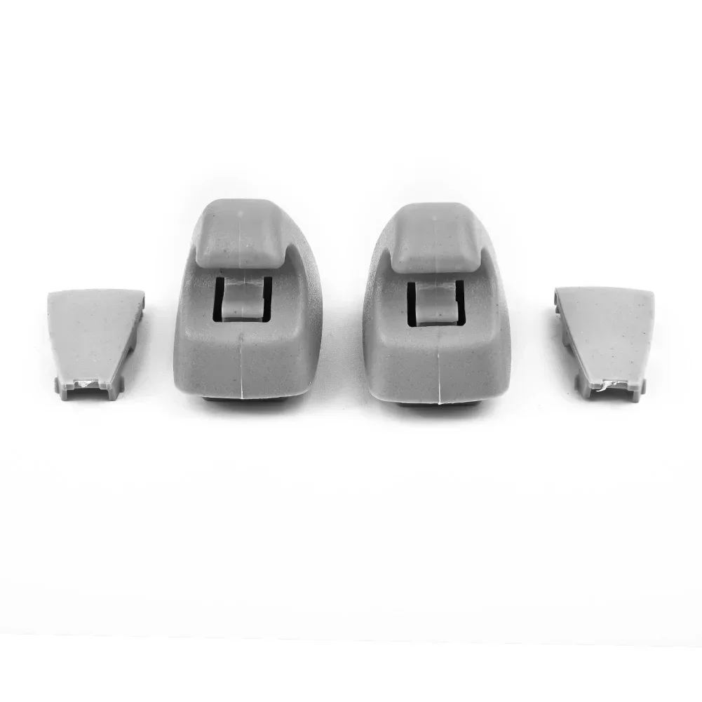 2Pcs Car Sun Visor Clip Gray Sun Visor Support Clip Retainer 95994975 For G M For Chevrolet For Opel For Cruze For Sonic