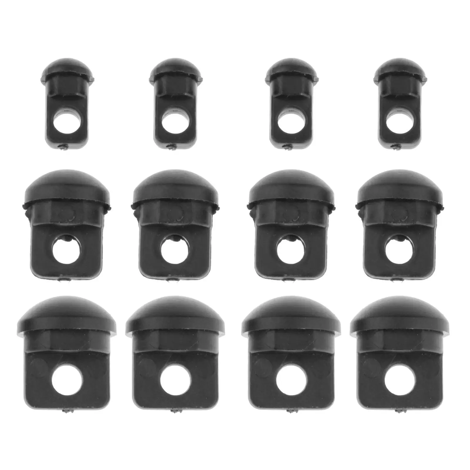 4x Plug Tubing Plug Anti Scratch Chair Leg Inserts for Metal Legs End Cap Plug for Outdoor Hiking Accessories