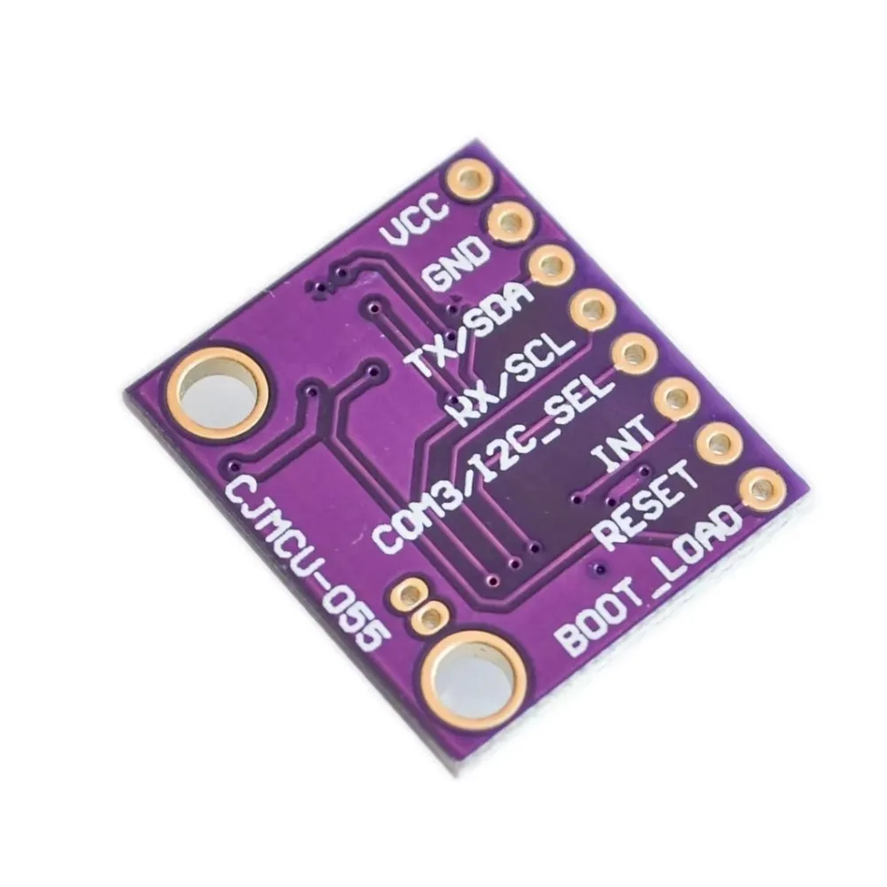 وحدة BNO055 الذكية ذات 9 محاور IMU - MCU-055 مع MCU مدمجة، 9DOF Fusion (Gyro+Accel) I2C/UART للروبوتات/VR