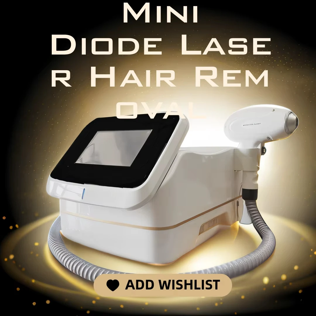 Mini 808 Nm Skin Rejuvenation Ice Platinum Depilacion 3 Waves 755 1064 808nm Diode Laser Hair Removal Machine 3000w