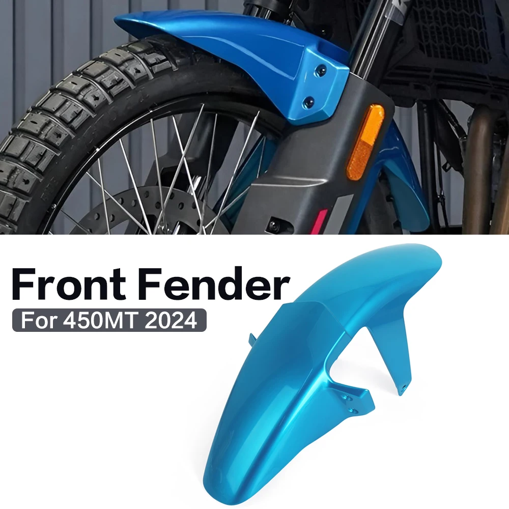 

New For CFMOTO 450 MT Low Front Wheel Hugger Fender Mudguard Mud Splash Guard Fairings 450MT Motorcycle Accessories Grey Blue