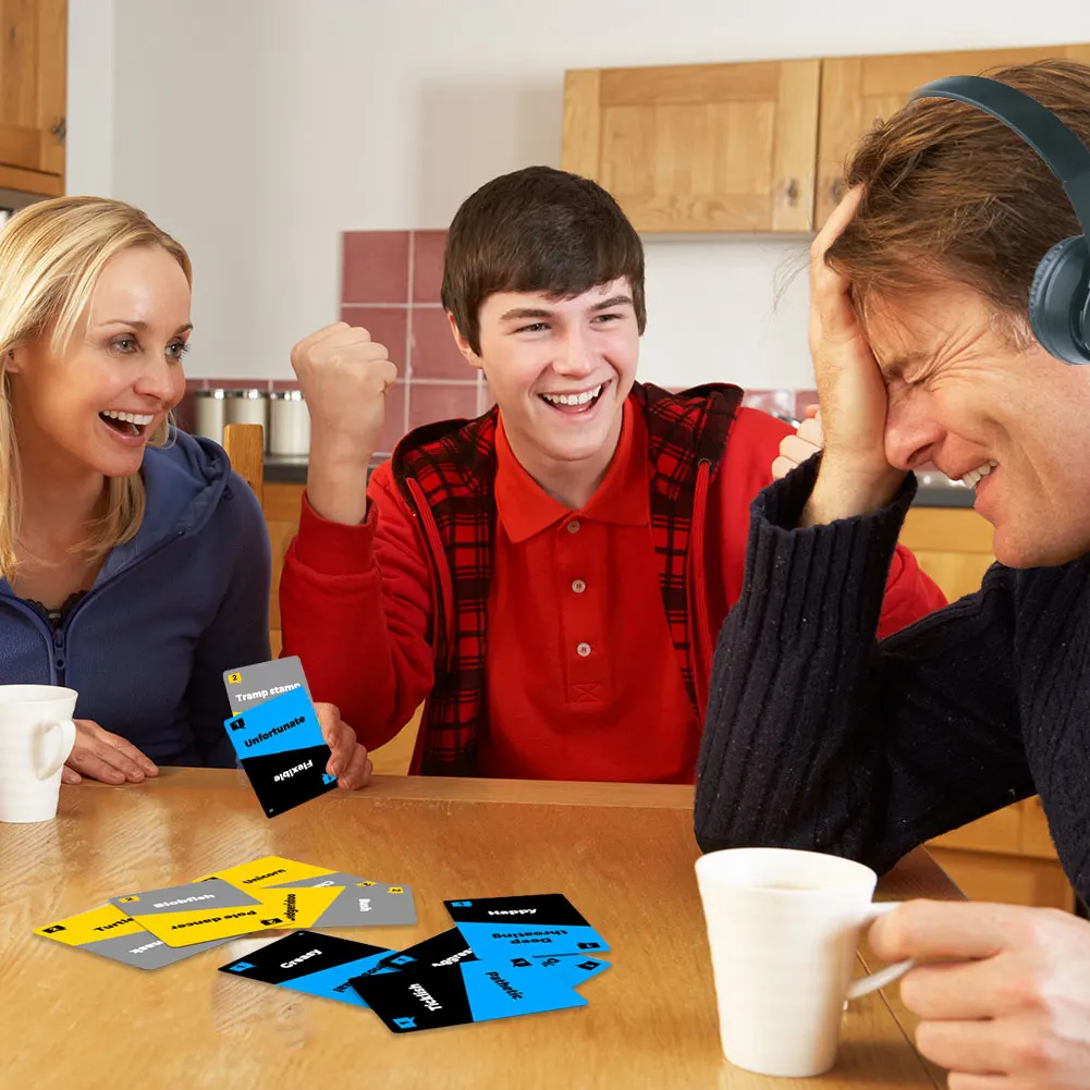 

Uncensored Lip Reading Party Game Word Guessing Game Based On The Headphone Challenge for 2+ Players