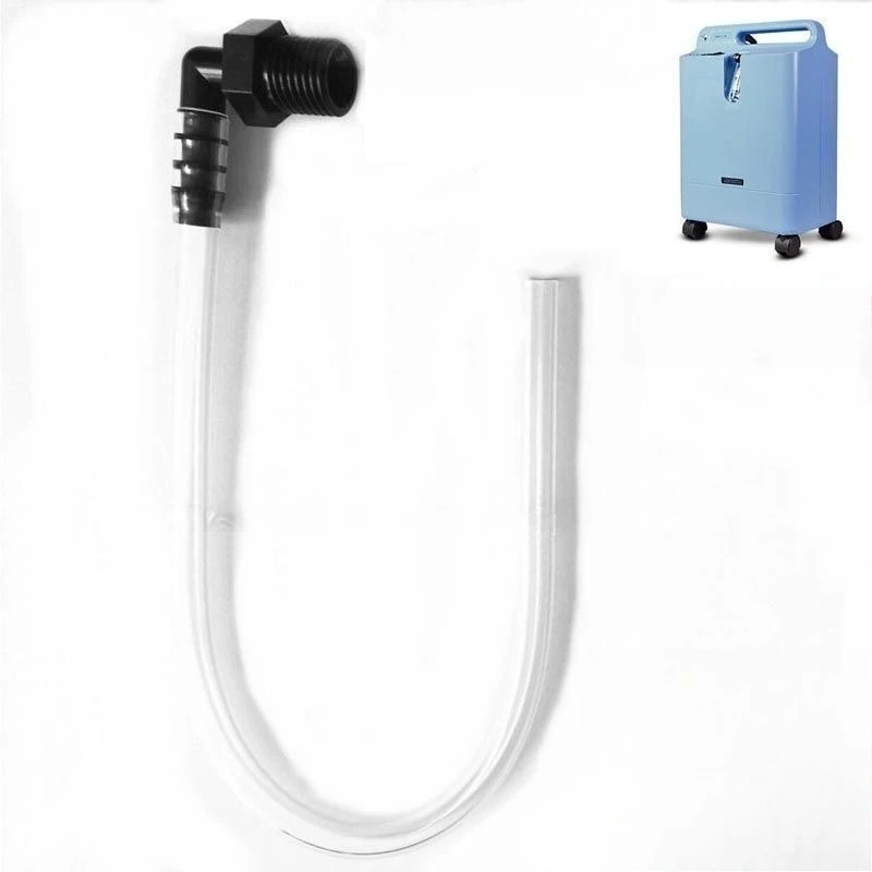 Oxygen Concentrator Elbow Connector Pipe 5L Humidifier Cup Adapter Oxygen Machine Replacement Accessories