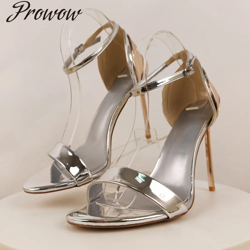 

Модные сандалии на высоком каблуке с круглым носком на тонком каблуке, женская обувь Zapatos Mujer