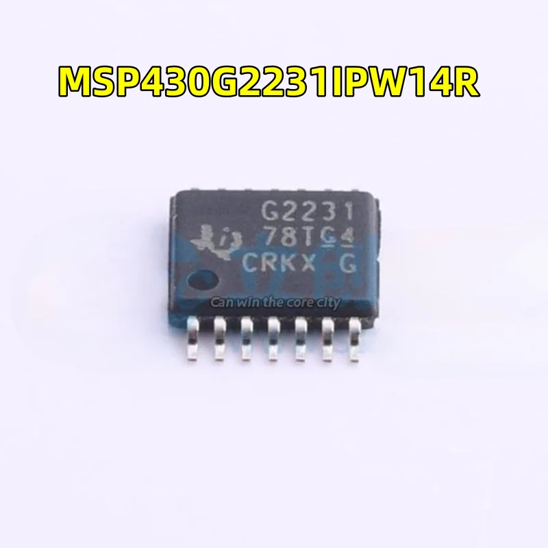 

50 PCS / LOT Brand New MSP430G2231IPW14R TSSOP-14 G2231 2K Flash 16-bit Microcontroller Original