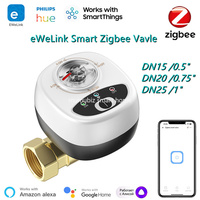 eWeLink Smart Zigbee Water Vavle For DN15/DN20/DN25 APP Wireless Control IP65 Waterproof Ball Valve Work with Alexa SmartThings