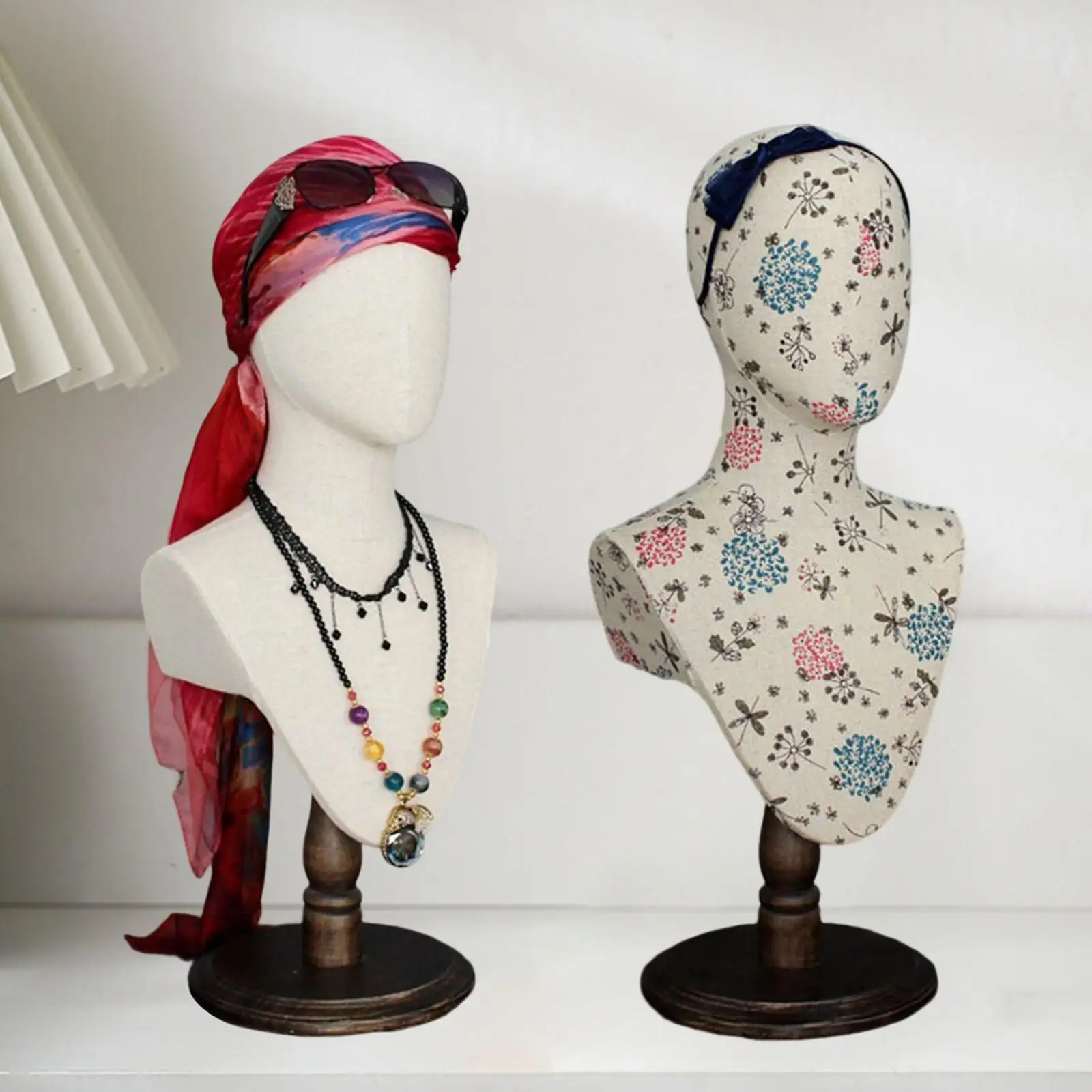 wig-display-model-head-necklace-display-stand-multifunctional-hat-holder-with-shoulder-manikin-head-bust-for-jewelry-headbands