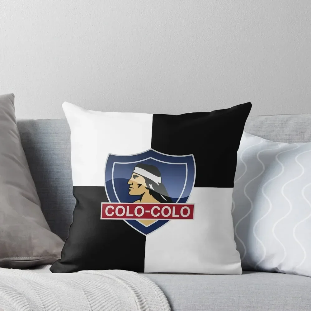 

My City, My Colours, Colo Colo from Chile Throw Pillow Sofa Cushion Sitting Cushion pillow