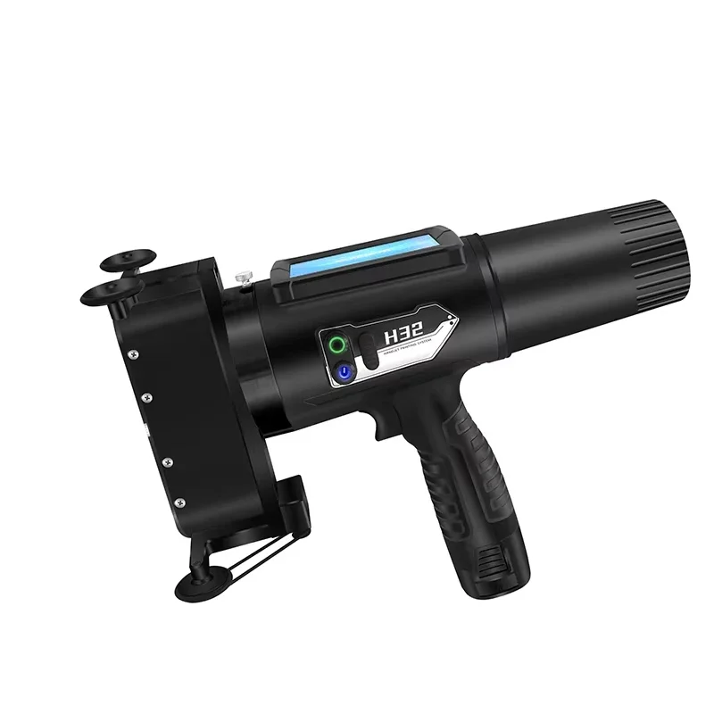 2026 Intelligent 10-124mm Dot Matrix Inkjet Printer Handheld Card Printer Large Character Two-Dimensional Coding