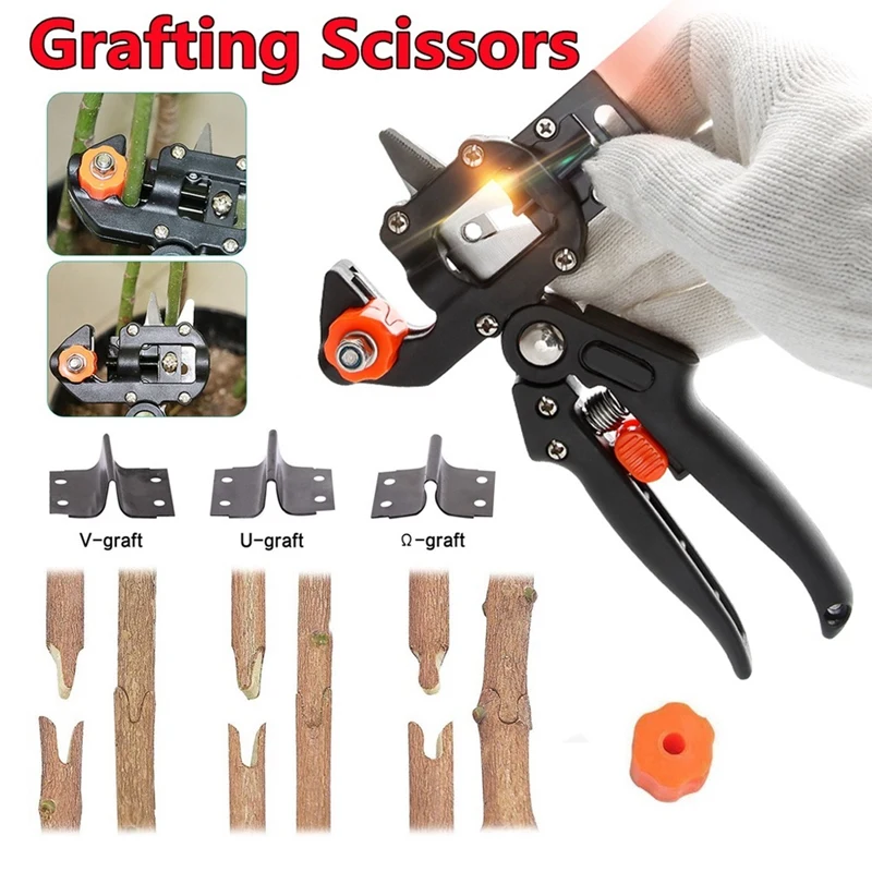 

A50I Grafting Pruner Garden Tool Branch Cutter Secateur Pruning Plant Shears Boxes Fruit Tree Scissor Chopper Vaccination Cut