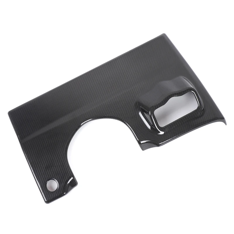 

For Mercedes-Benz G-Class G500 2025 Real Carbon Fiber Car headlight switch panel cover decorative sticker Car accessories 1Pcs