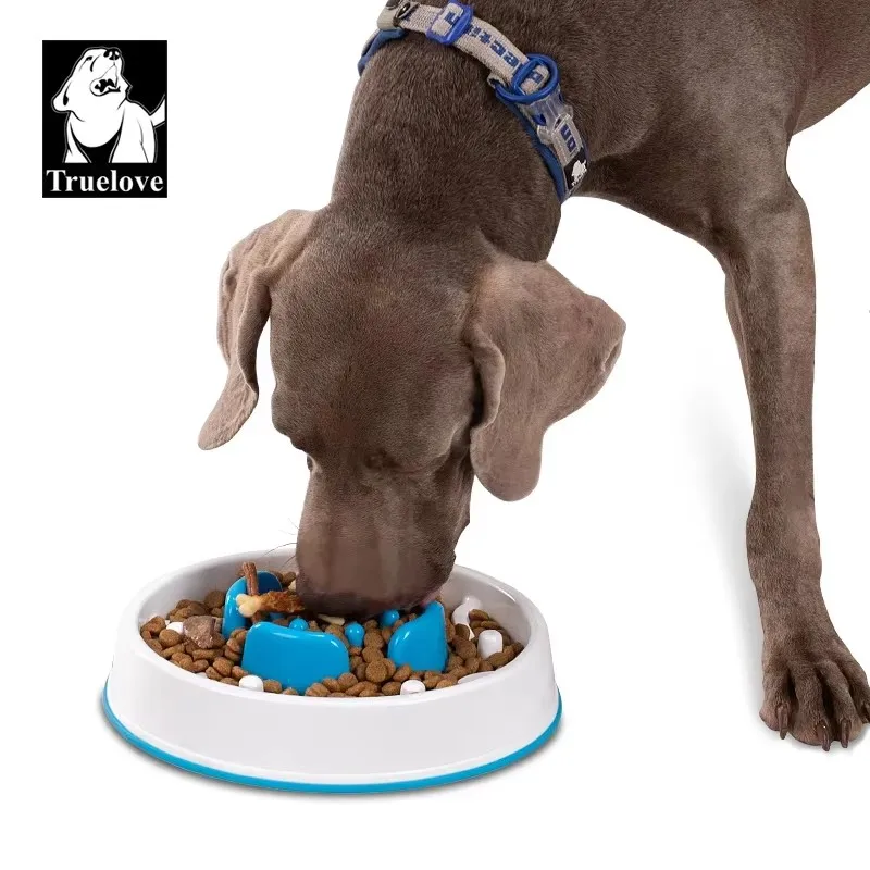 

Truelove Pet Slow Feeder Dog Bowl Eco-Friendly PP Non-Slip Fashion Designer Dog Food Dish TLT2601