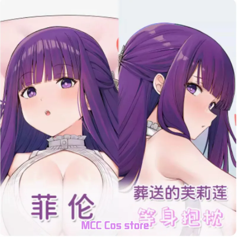 

Anime Frieren: Beyond Journey's End Fern Sexy Dakimakura Hing Body Pillow Case Japanese Cushion Cover Xmas Gifts JSW