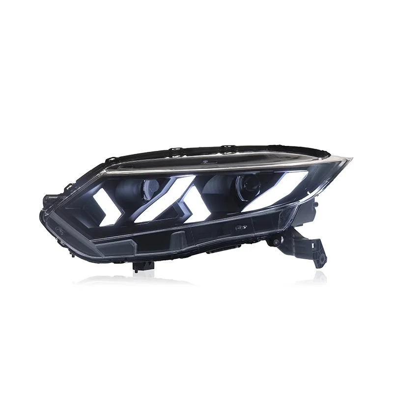 

Передняя фара светодиодной в сборе для Honda XRV 15-21, модифицированные линзы, дневные ходовые огни