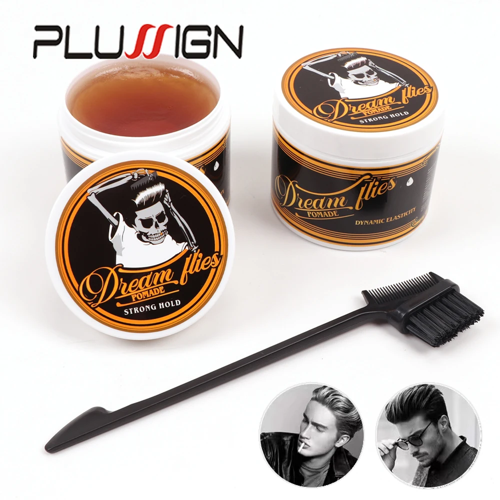 

Premium Strong Hold Hair Wax With Brush Use For Strong Hold Styling Wax For Manage Flyaways and Curls Hair Wax With WaterSoluble