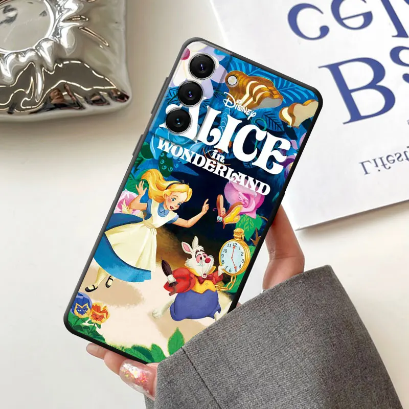 Alice In Wonderland Phone Case for Samsung Galaxy A13 A14 A52 A53 A54 A71 A70 A72 A73 A11 A50 Silicone Funda