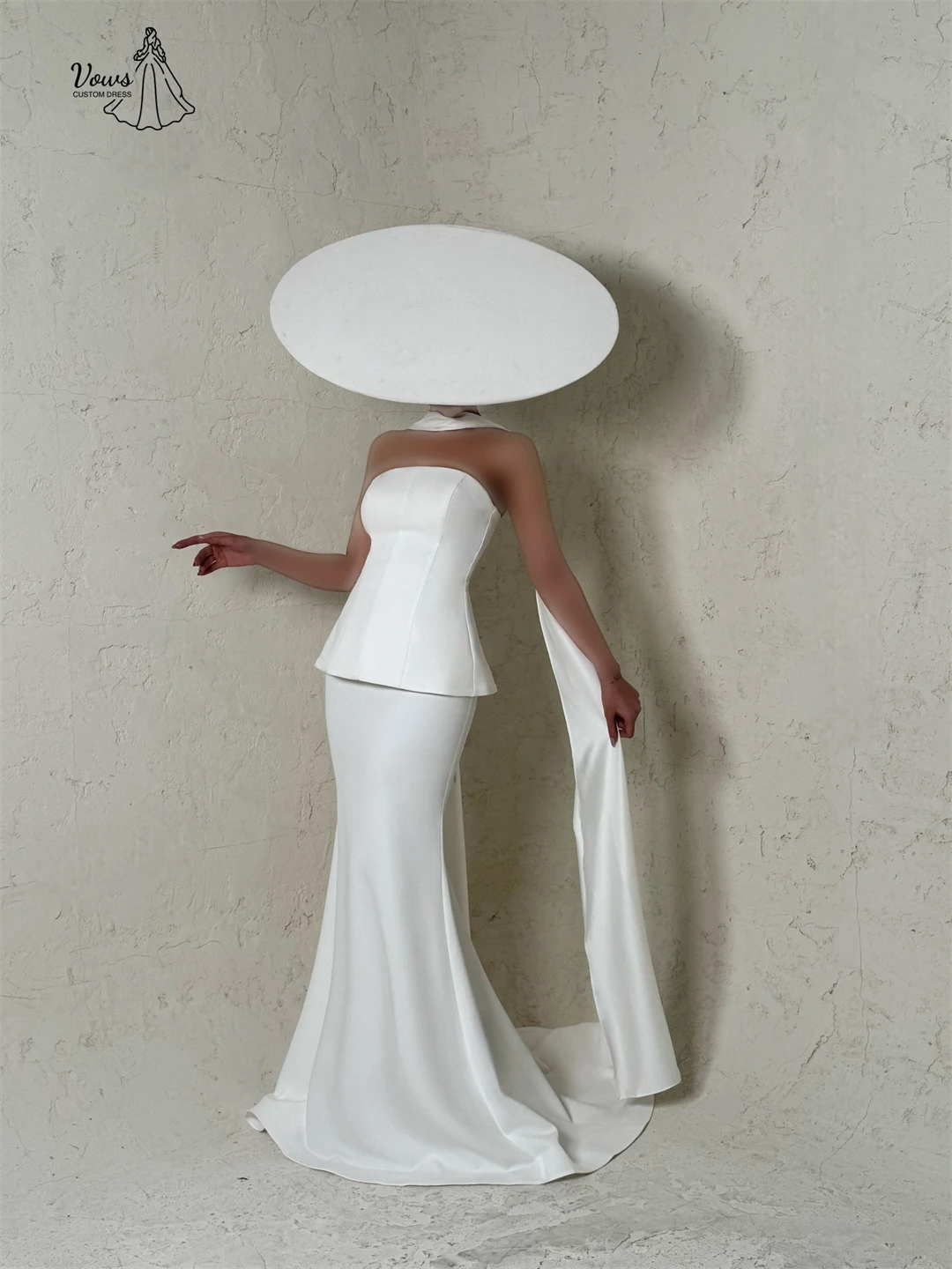 Vows Luxury Prom Dresses 2025 Ribbon Custom Made Dresses for Special Events Fishtail Skirt Satin Cloth Ball Gown Dress Evening