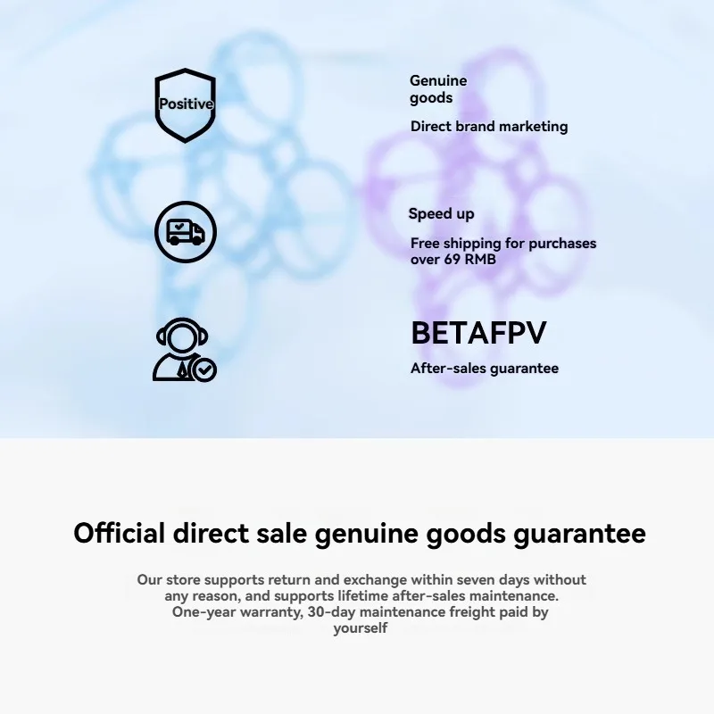 BETAFPV Air65II FPV กรอบน้ําหนักเบา Racing กรอบสําหรับ Freestyle Flying Brushless Drone อุปกรณ์เสริมเหมาะสําหรับ FPV Quadcopters