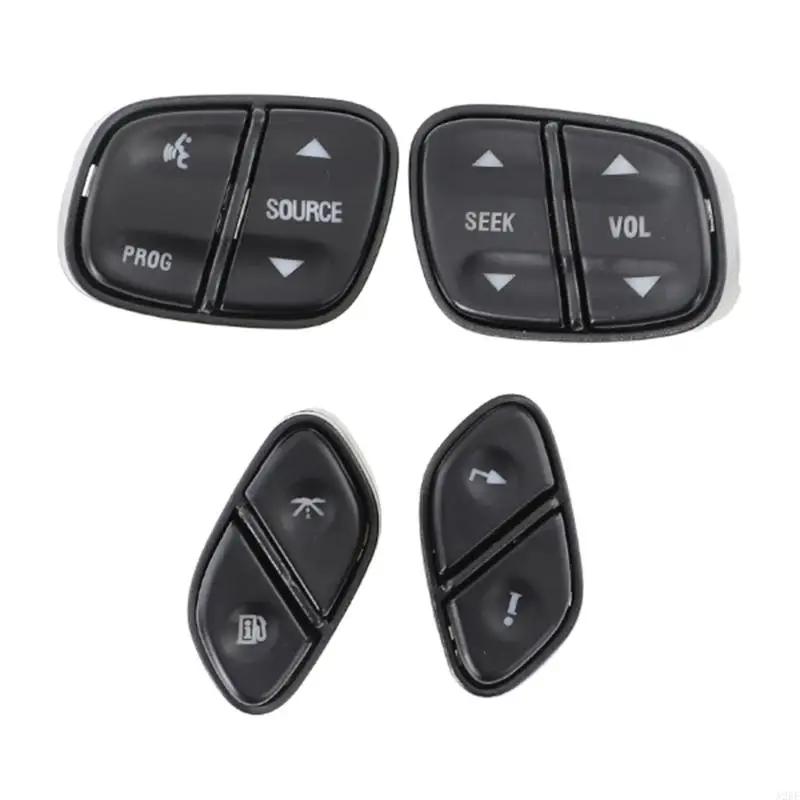 

Button Switches set Steering Wheel Radio Switches Replacement ABS Button Switches Replaces 21997739 Fitment for Suburban
