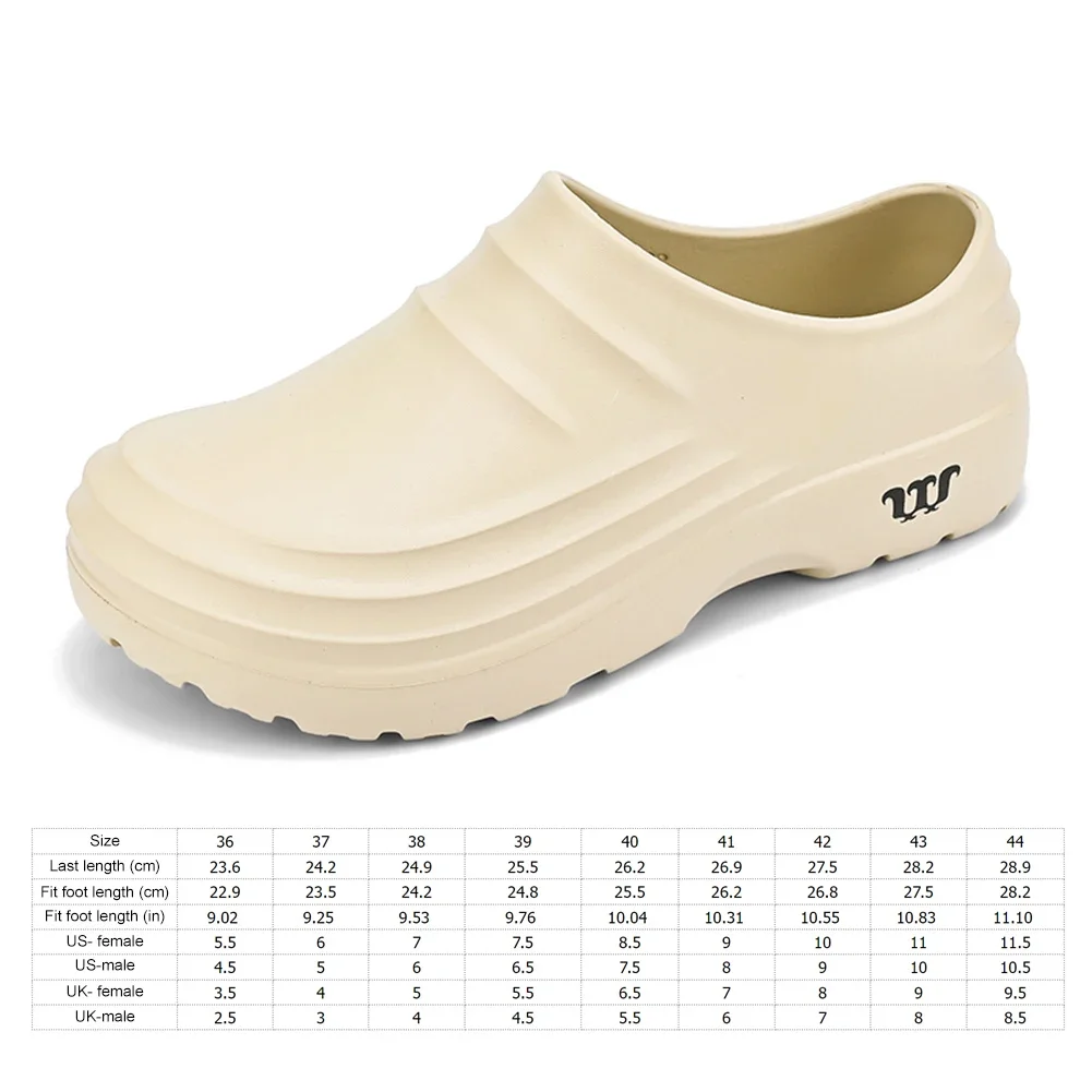 أحذية الشيف سميكة العمل المتسكعون زلة مقاومة الدافئة اصطف أحذية ممرضة مقاوم للماء للجنسين حذاء للحديقة النفط برهان للرجال والنساء #6