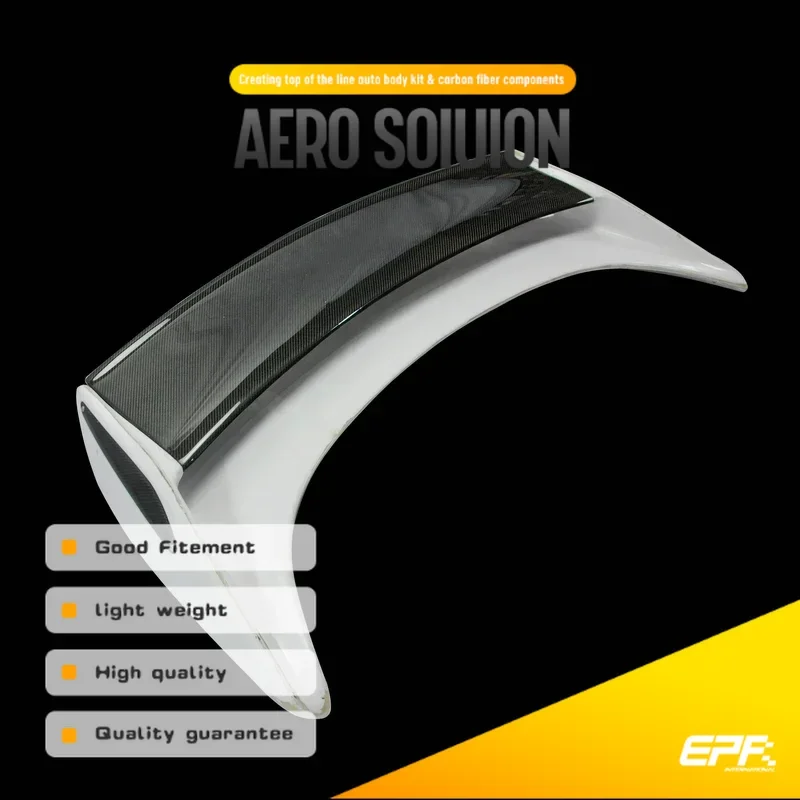 

Car Accessories For Nissan 350Z NIS Style Version 2 Portion Carbon Fiber Rear Spoiler Blade FRP Fiberglass Trunk Wing Base Kit