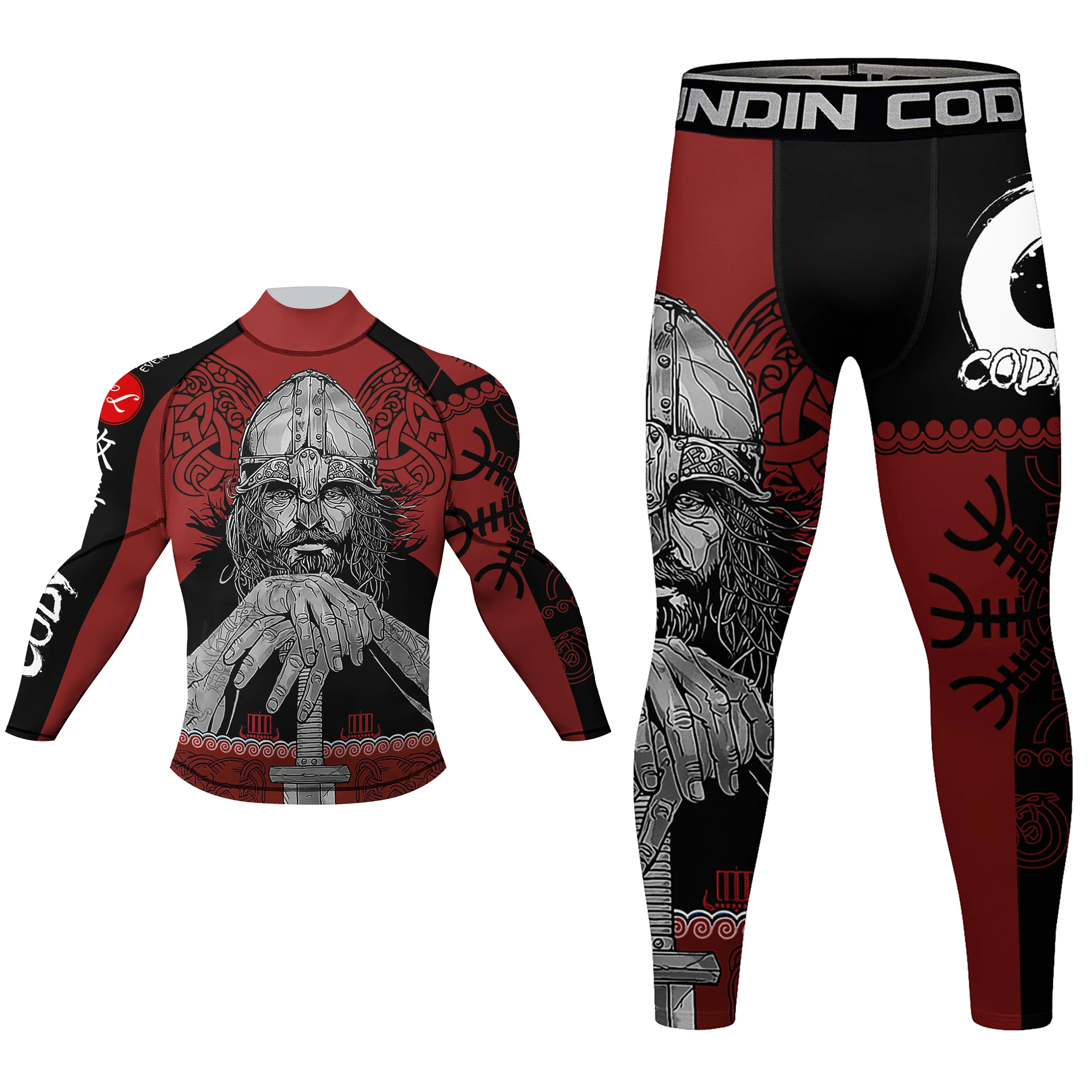 Strong Rubber Anti Men BJJ Rash Guards Jiu Jitsu Sublimation Printed Short Set Design Martial Art Clothing Compression Wear Suit